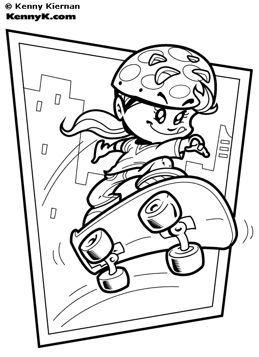 Skateboarding 9