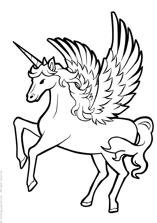 Unicorni 9 Planse De Colorat Ro